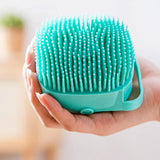 Pet Bathing Brush Soft Silicone Massager Shower Gel Bathing Brush Clean Tools Comb Dog Cat Cleaning Grooming Supplies - My Mila